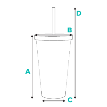 TRM Signature Plastic Tumbler