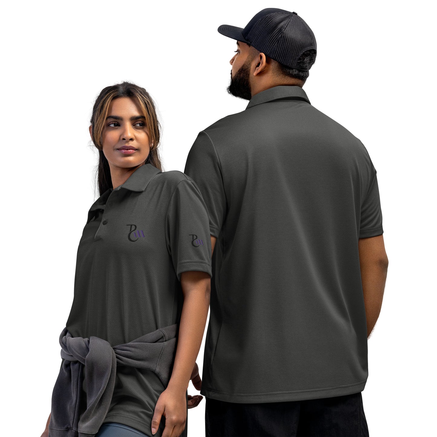 TRM Adidas space-dyed polo - Embroidery