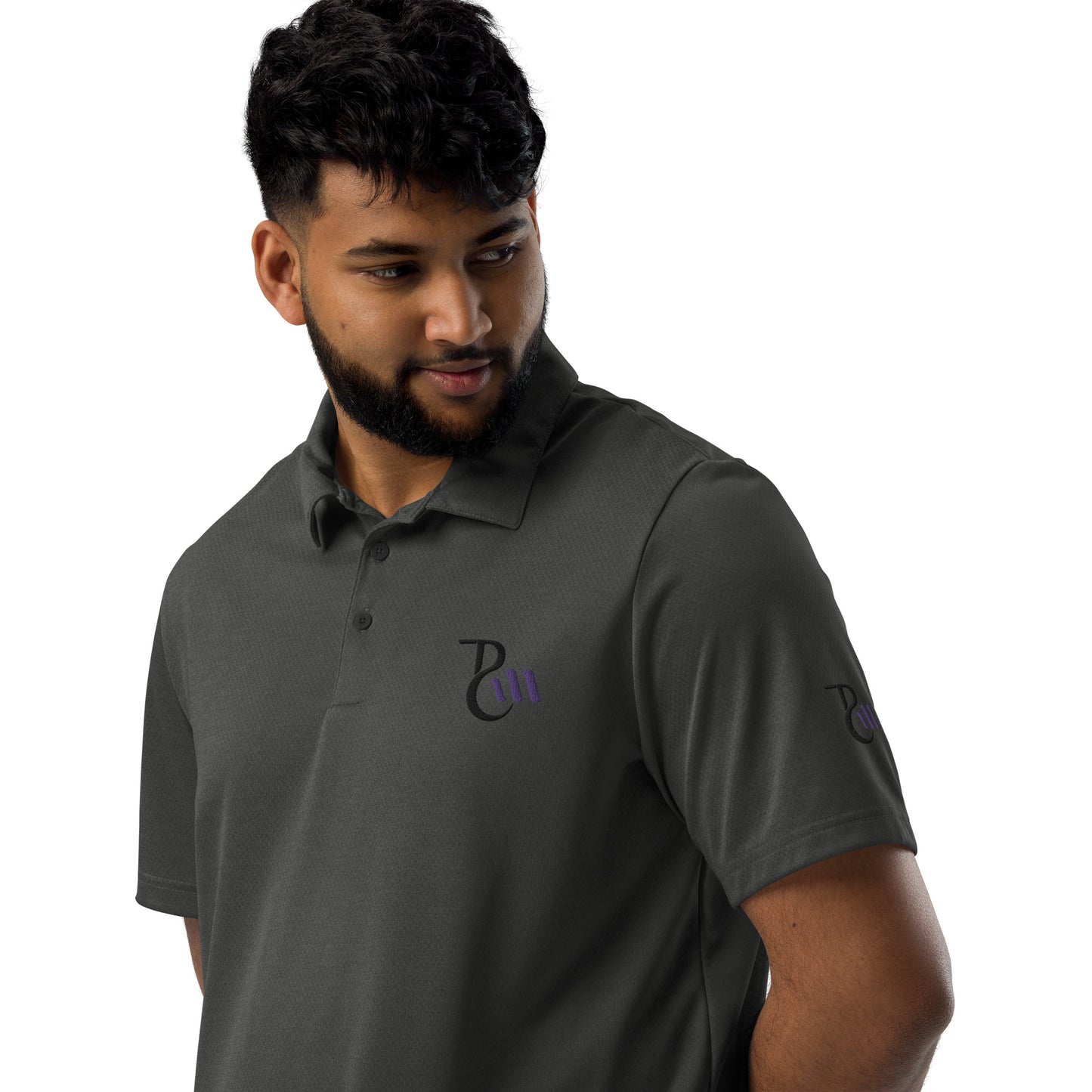 TRM Adidas space-dyed polo - Embroidery