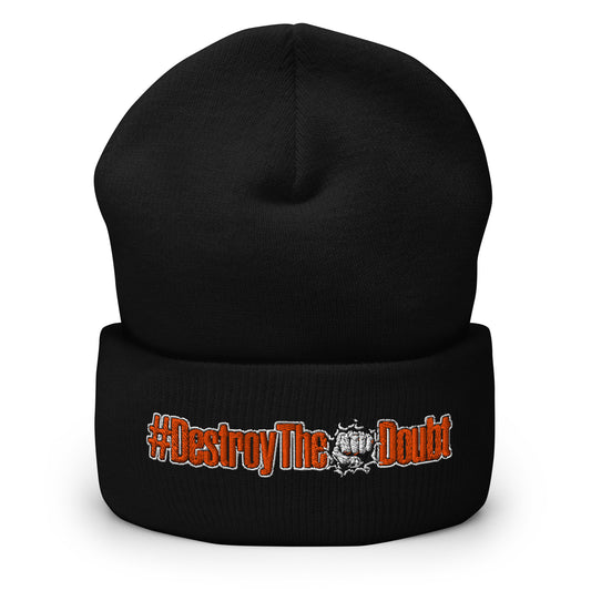 Destroy The Doubt Cuffed Beanie