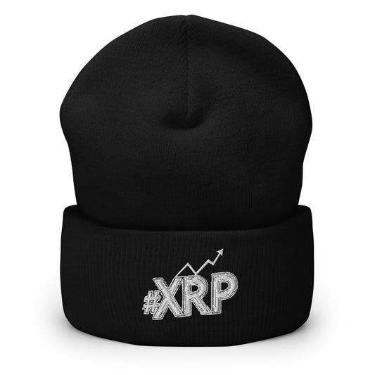#XRP Line Graph Beanie