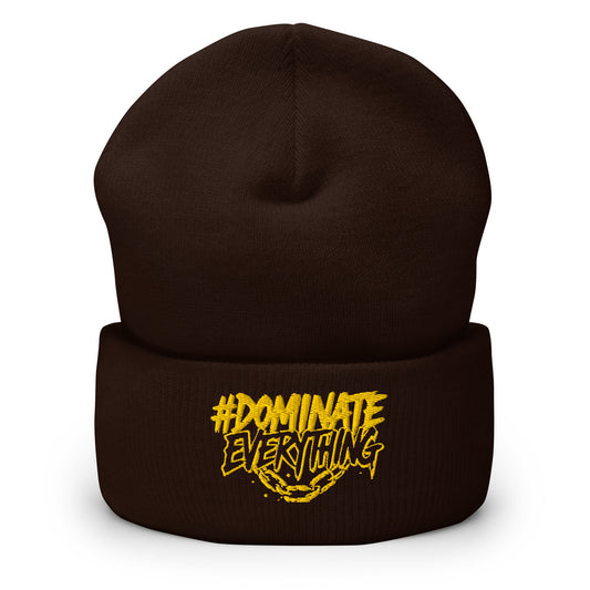 Dominate Everything Cuffed Beanie