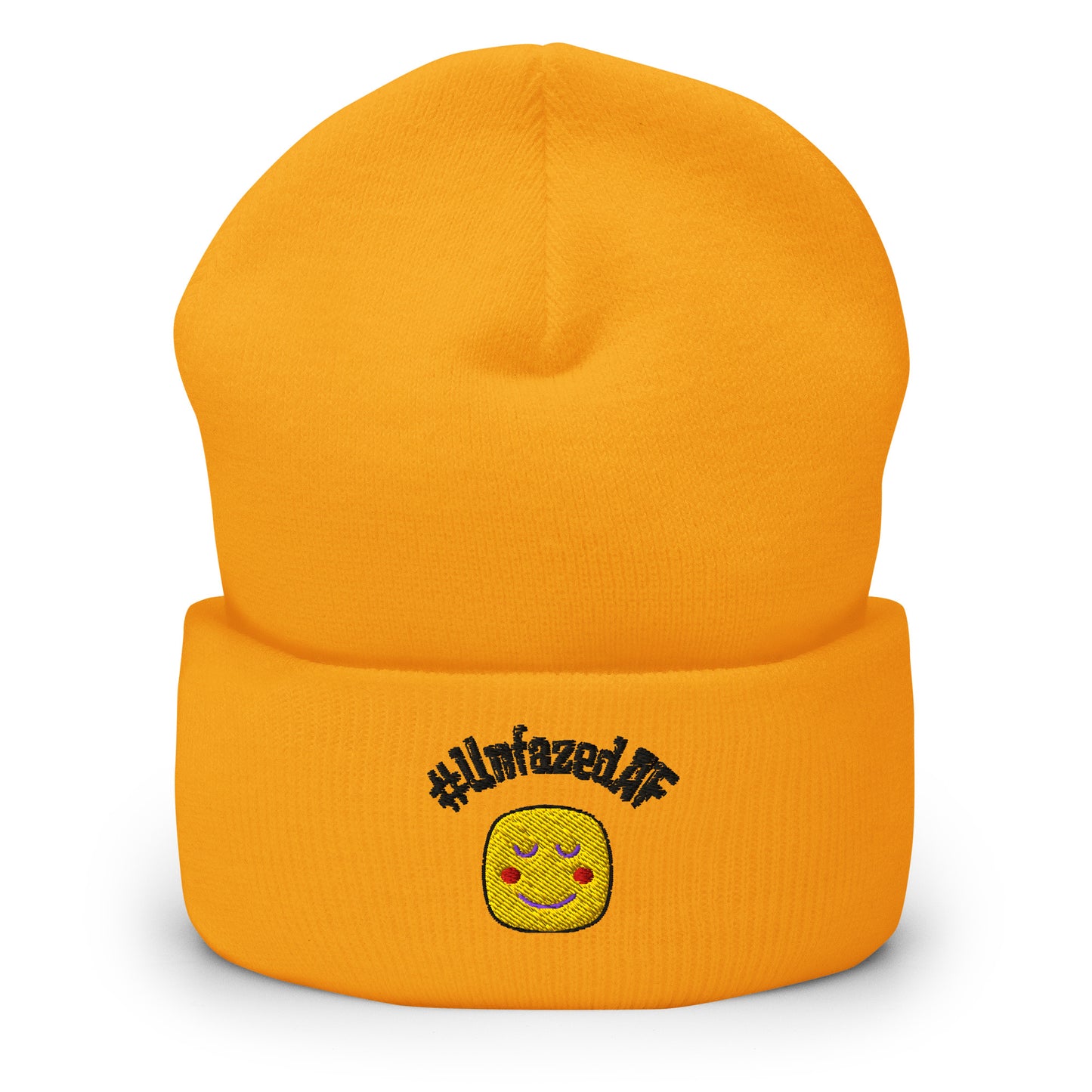Unfazedaf Signature Cuffed Beanie