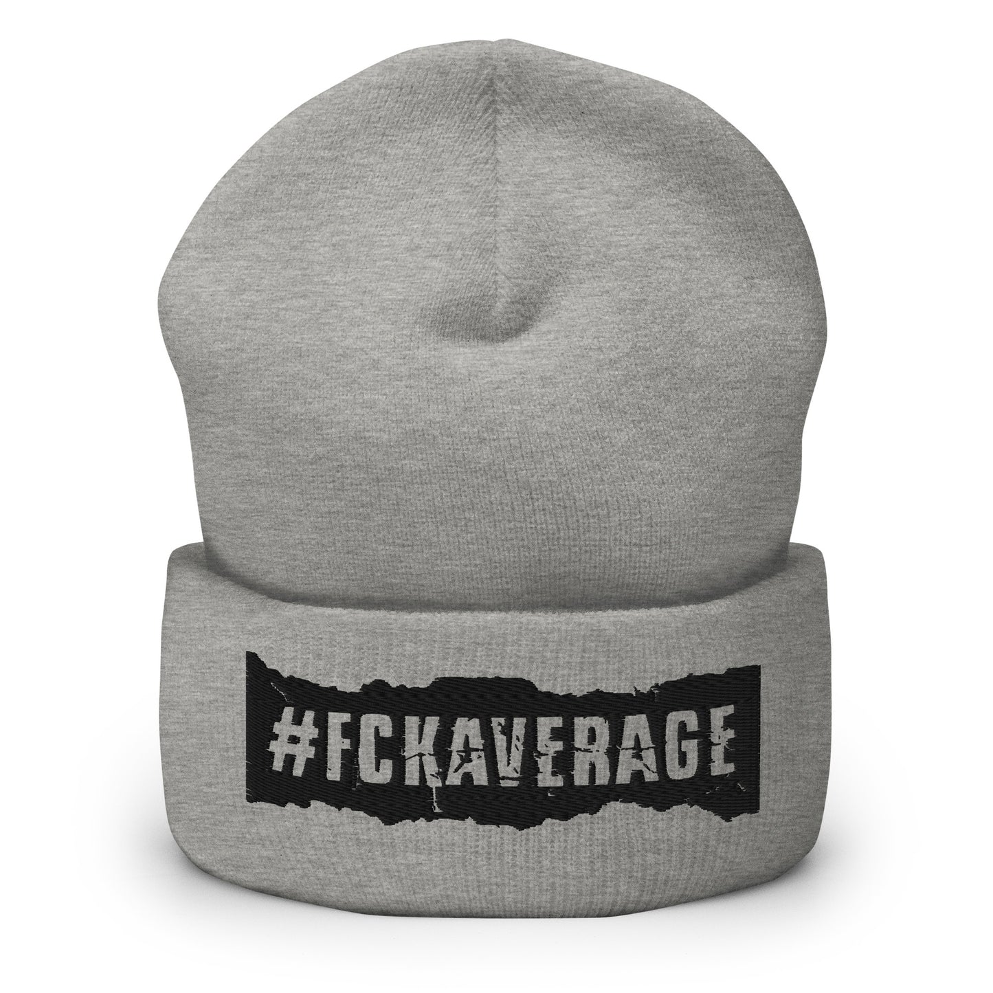 Fckaverage Signature Cuffed Beanie
