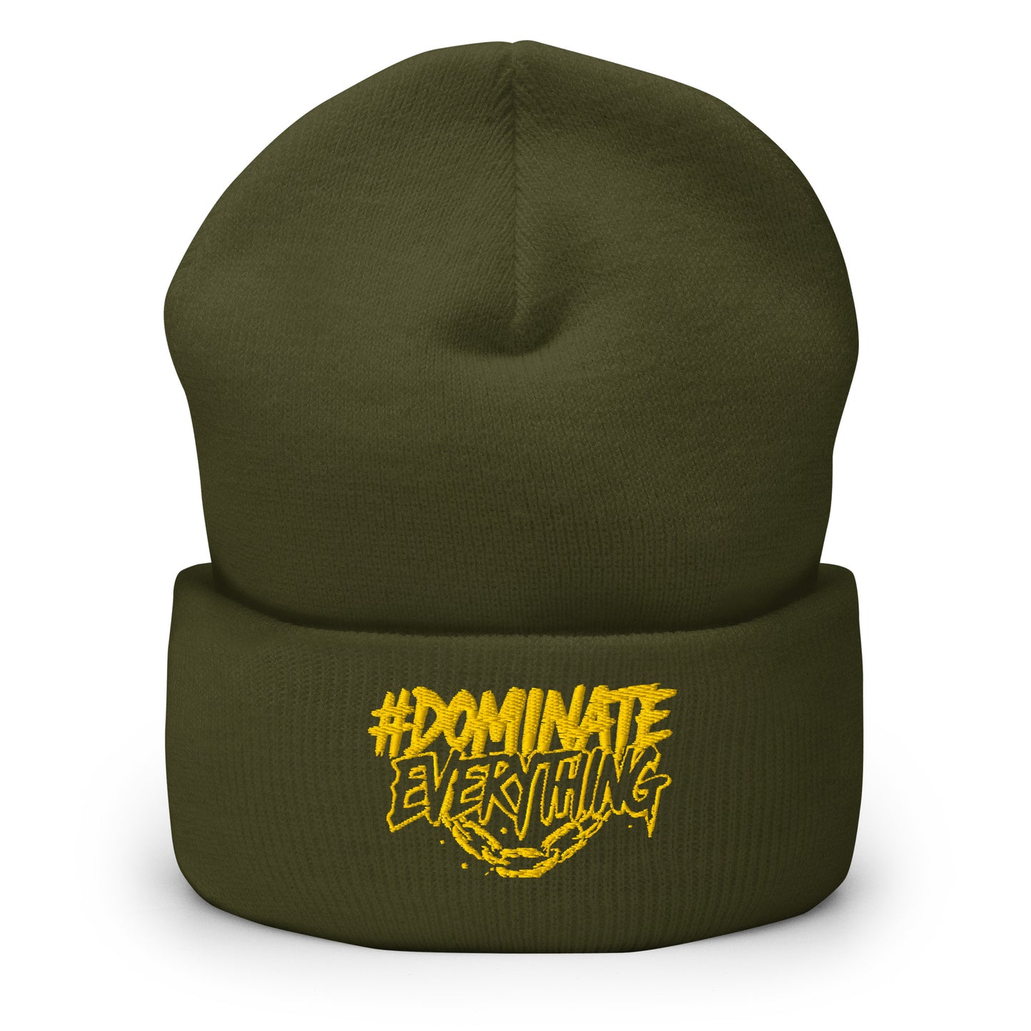 Dominate Everything Cuffed Beanie