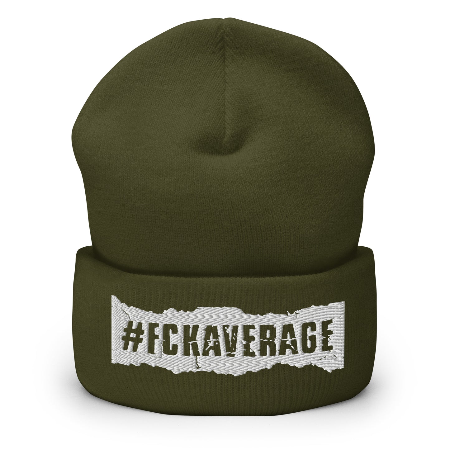 Fckaverage Cuffed Beanie