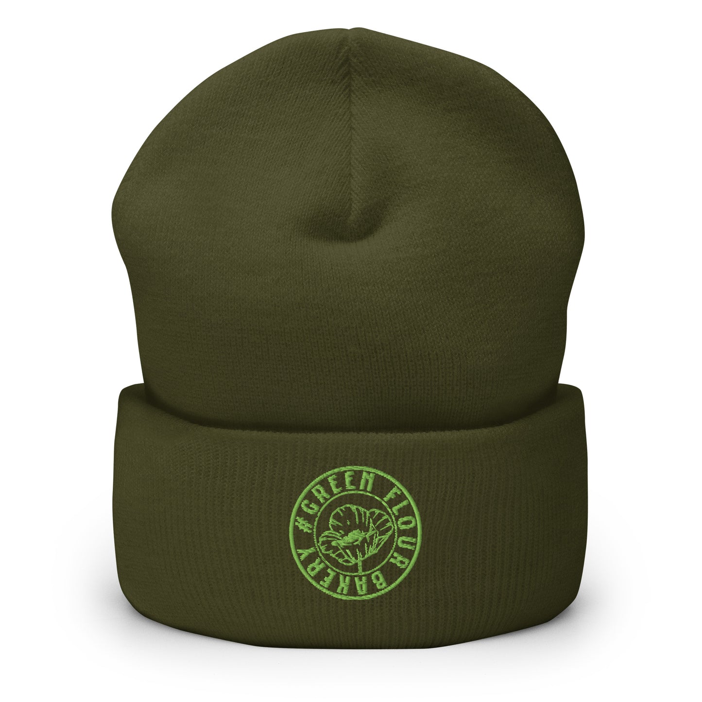Green Flour Beanie