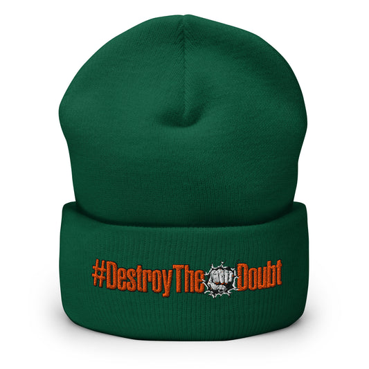 Destroy The Doubt Signature Cuffed Beanie