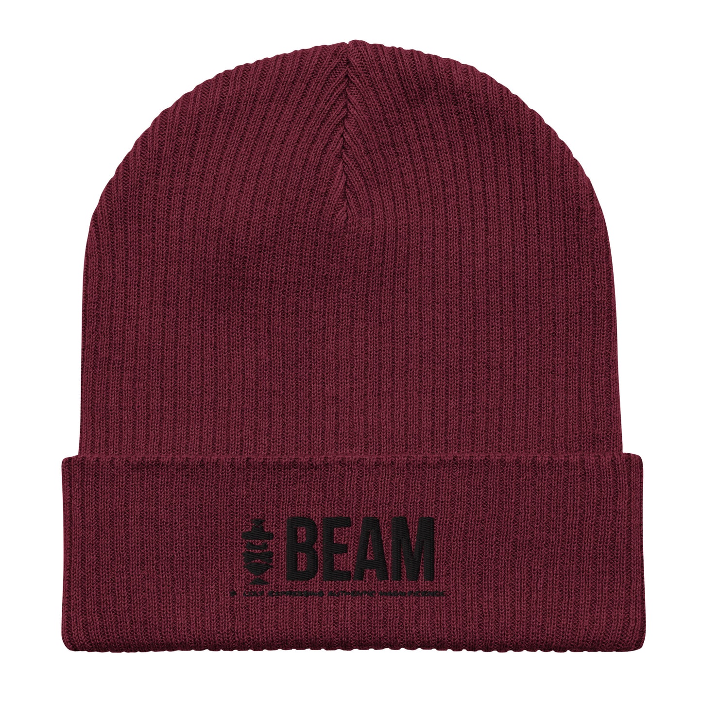 Unisex Jersey Organic ribbed beanie
