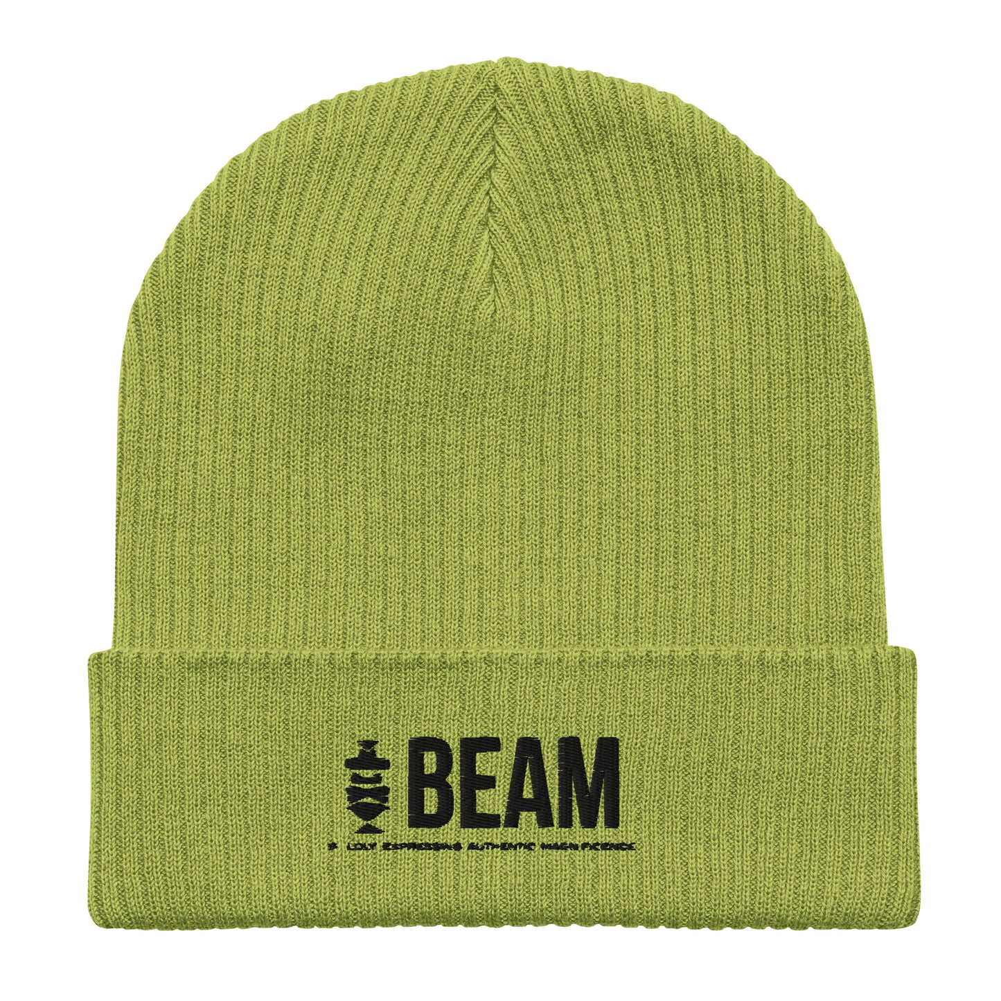 Unisex Jersey Organic ribbed beanie