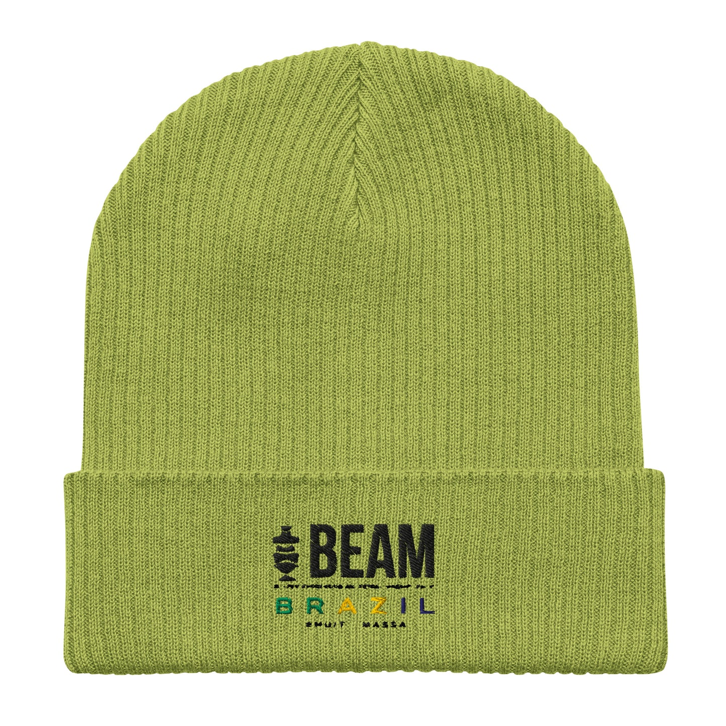 Beam Brazil Organic ribbed beanie