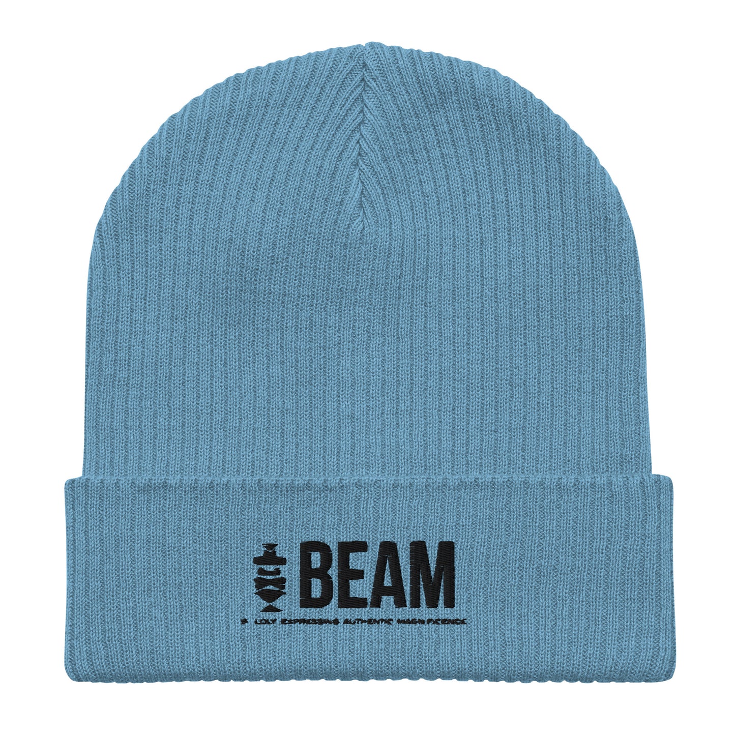 Unisex Jersey Organic ribbed beanie