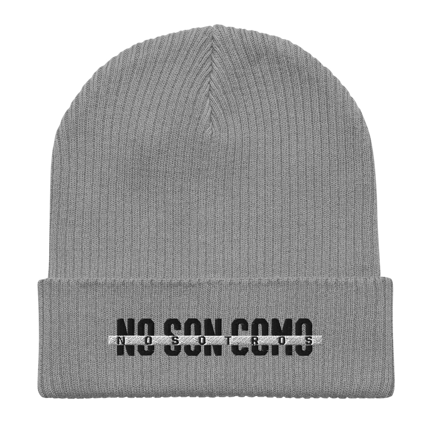 Beam – Non Son Como Nosotros Organic ribbed beanie