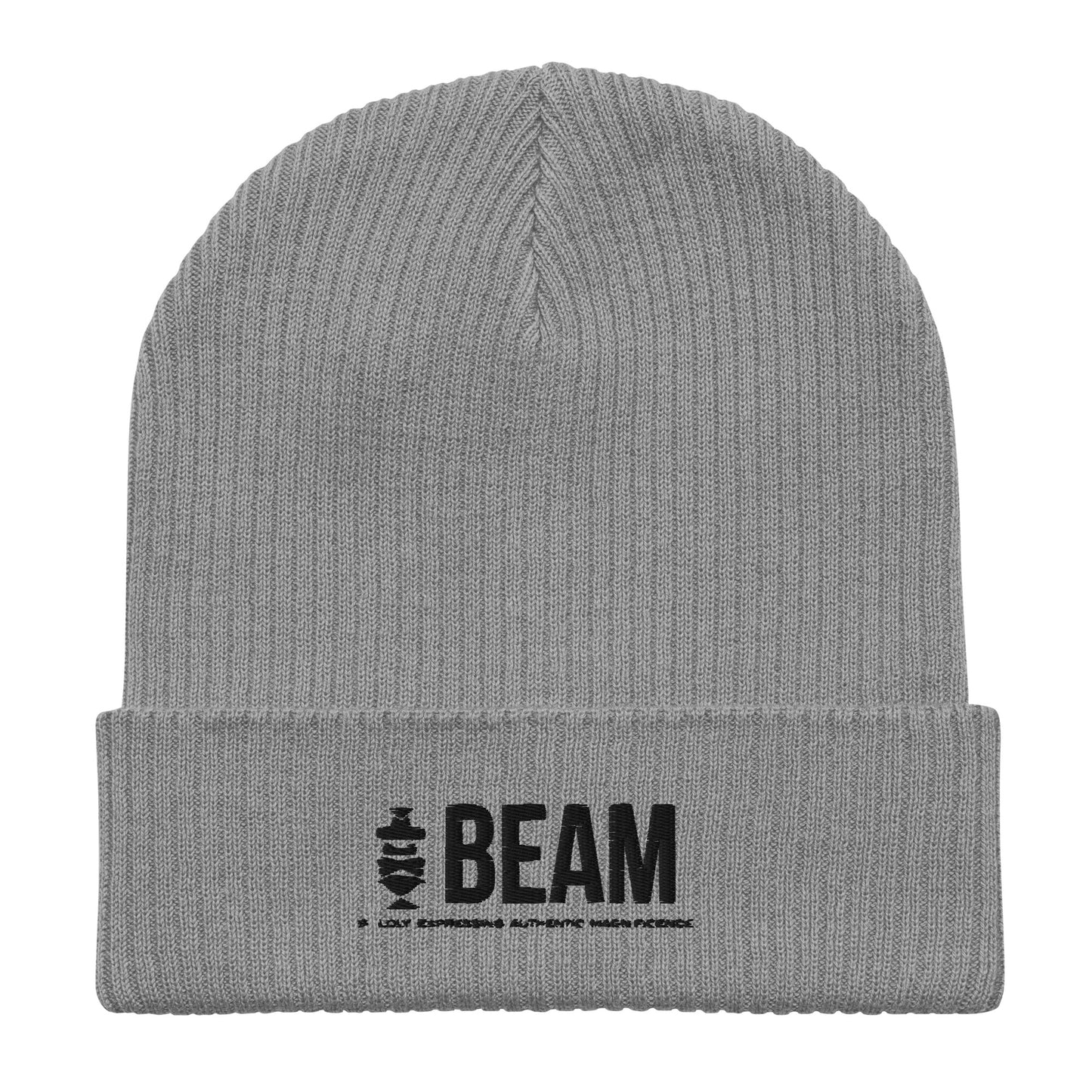 Unisex Jersey Organic ribbed beanie