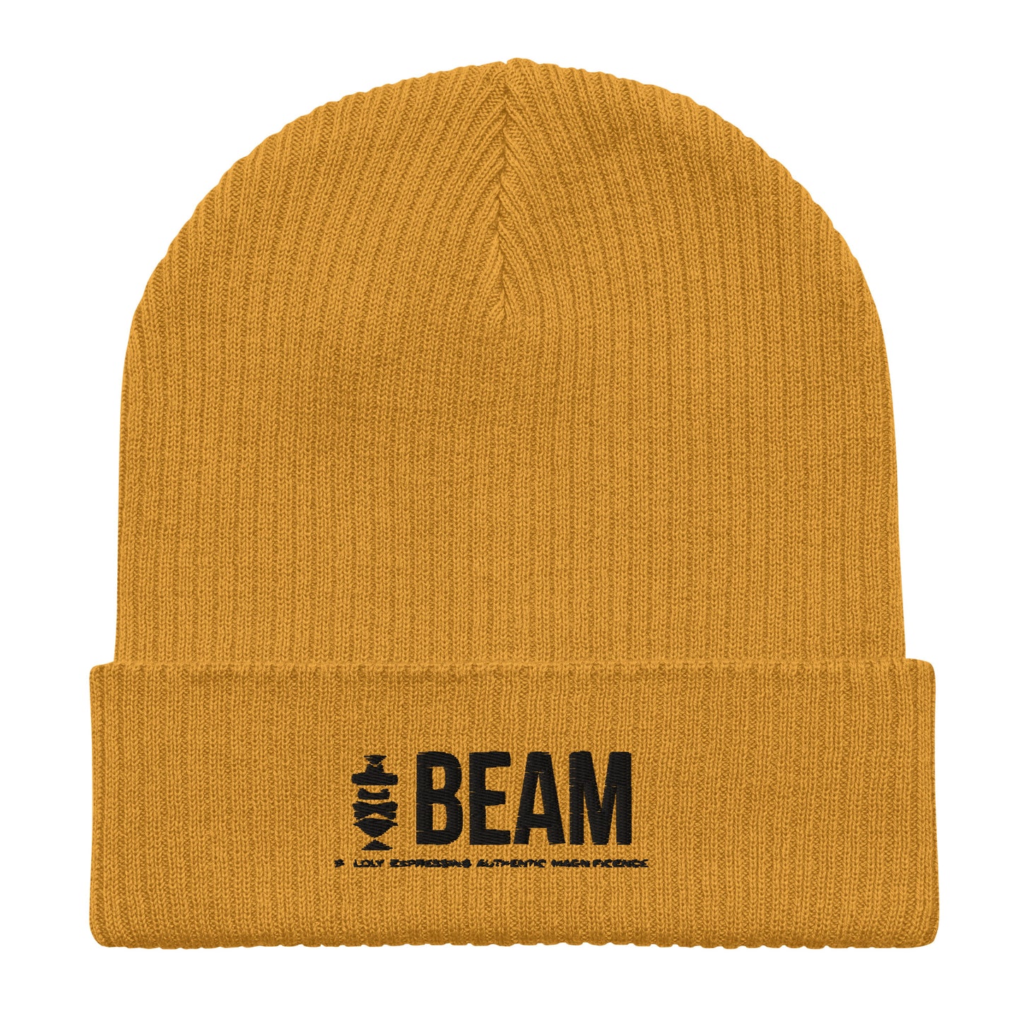 Unisex Jersey Organic ribbed beanie