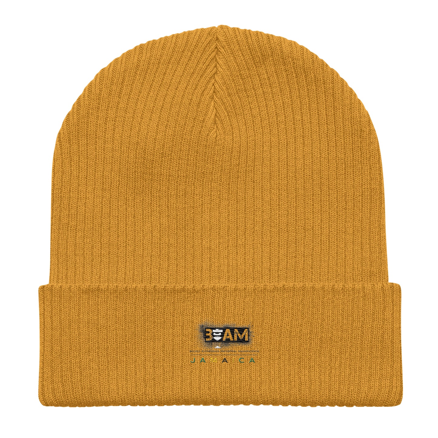 Beam Jamaica Signature Organic ribbed beanie