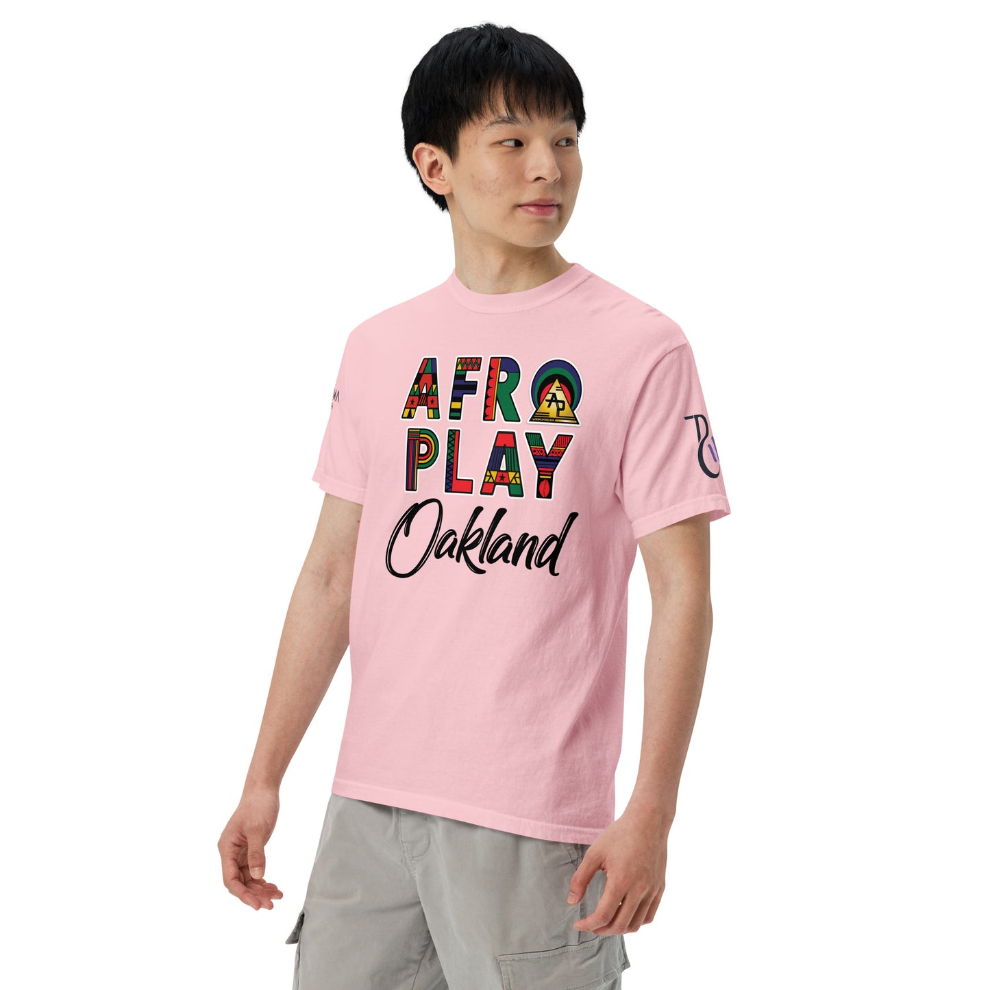 Afro Play Oakland T-Shirt – Juneteenth Afrocentric Streetwear Unisex garment-dyed heavyweight t-shirt