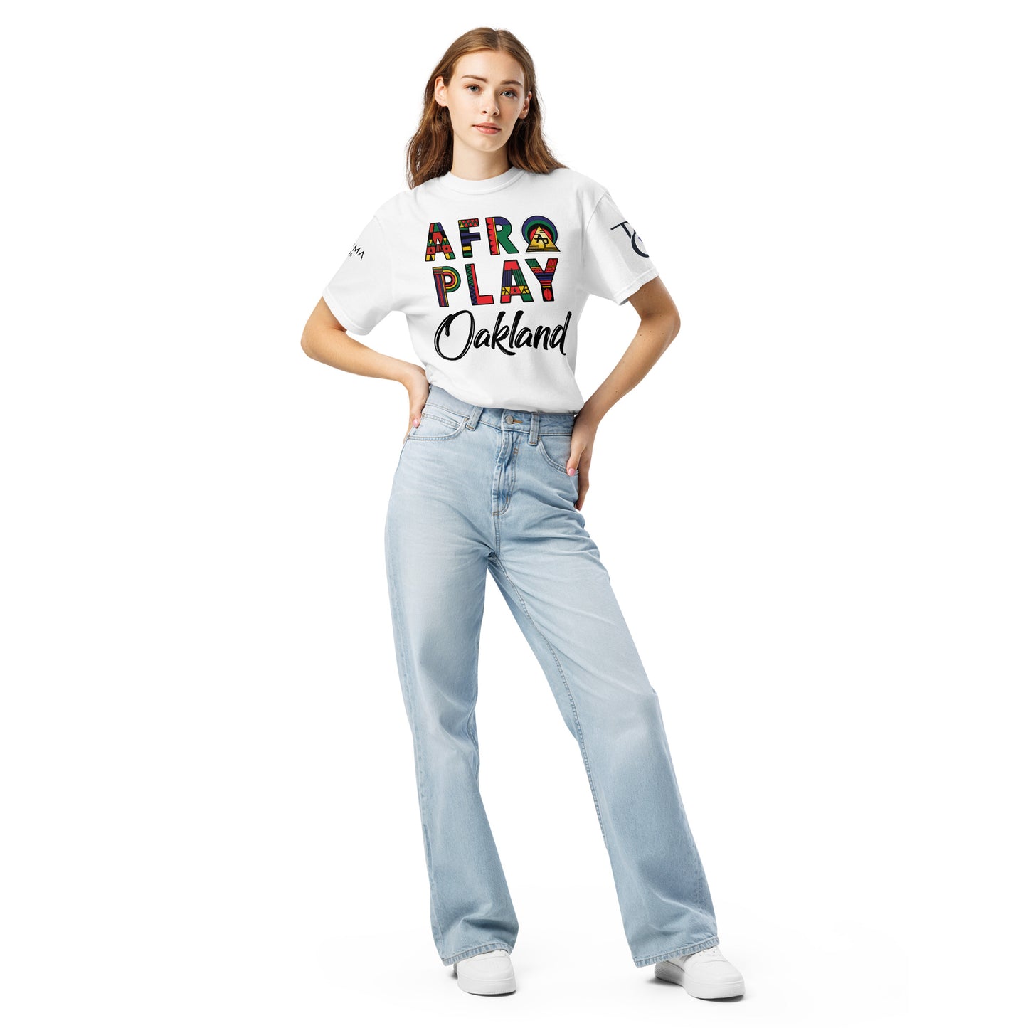 Afro Play Oakland T-Shirt – Juneteenth Afrocentric Streetwear Unisex garment-dyed heavyweight t-shirt