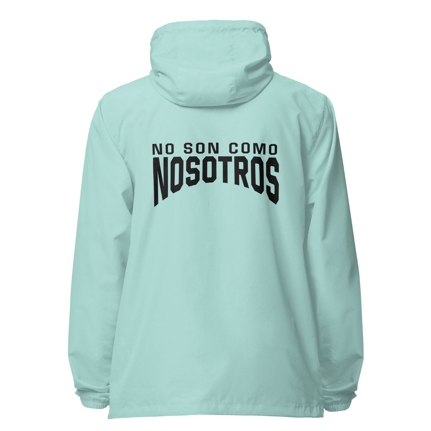 Non Son Como Nosotros Unisex lightweight zip up windbreaker