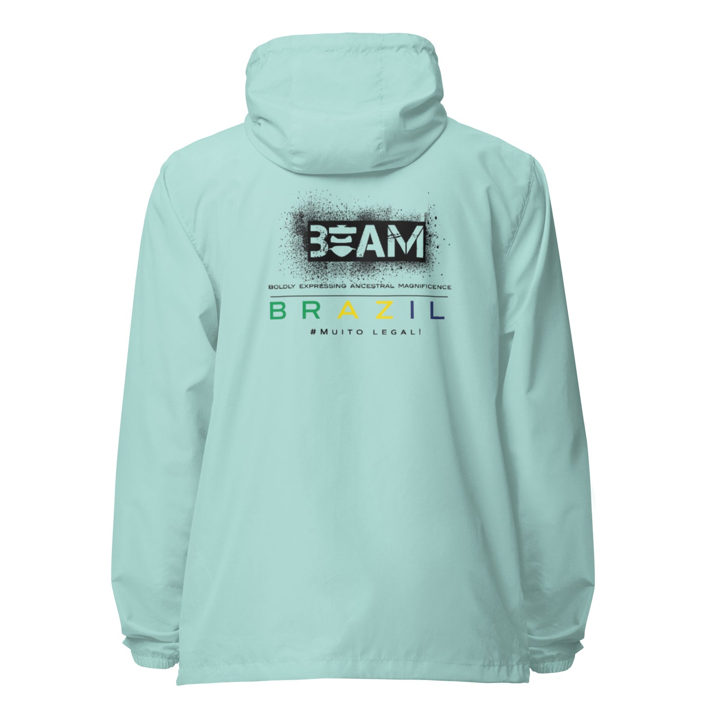 Beam Brazil Signature Unisex lightweight zip up windbreaker