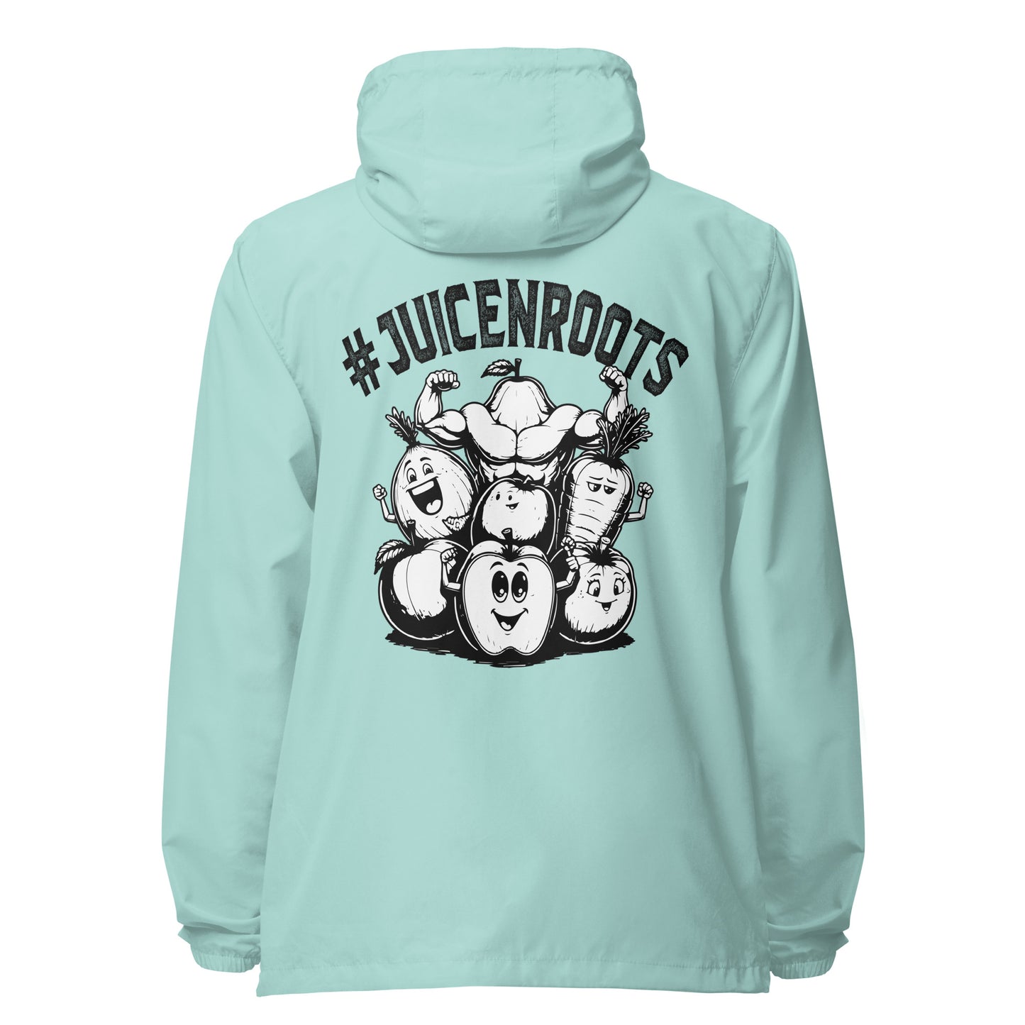 Juicen Roots Signature lightweight zip up windbreaker