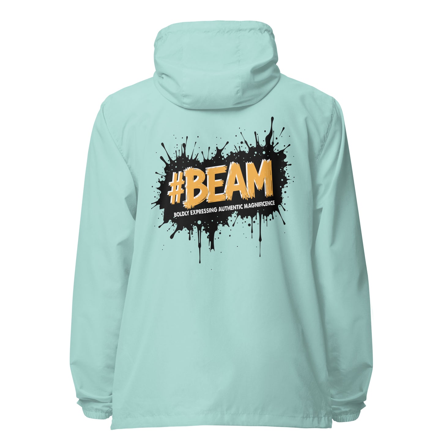 Beam Signature lightweight zip up windbreaker