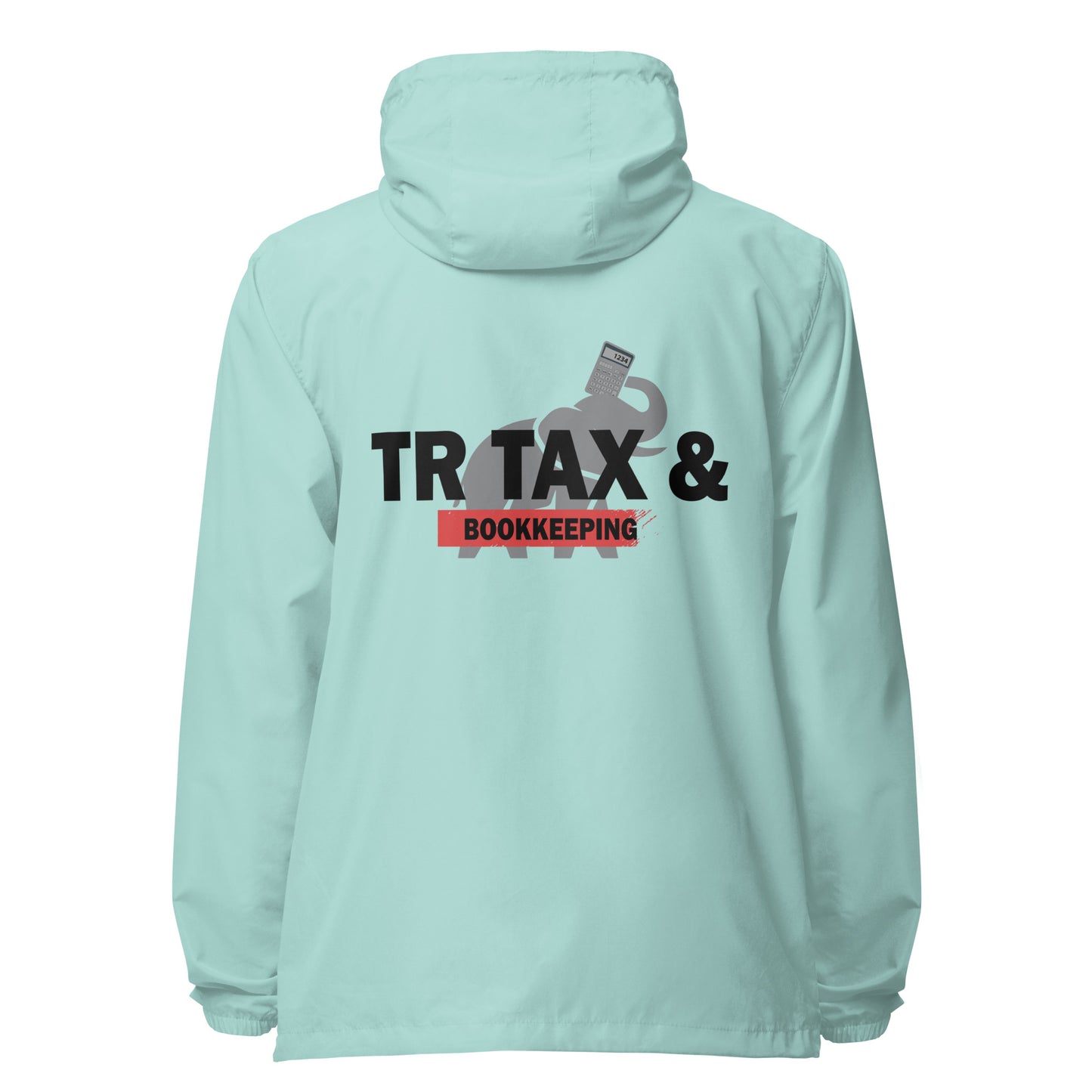 Tr Tax & Book keeping Signature lightweight zip up windbreaker