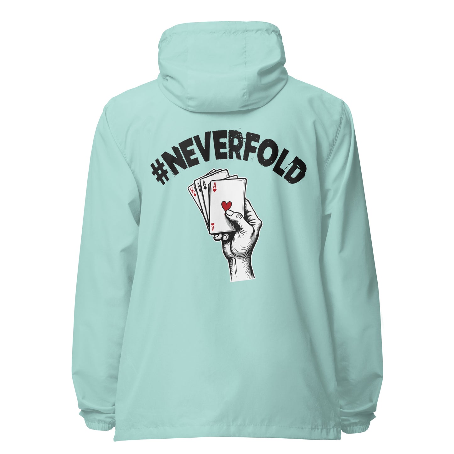 Neverfold Signature lightweight zip up windbreaker