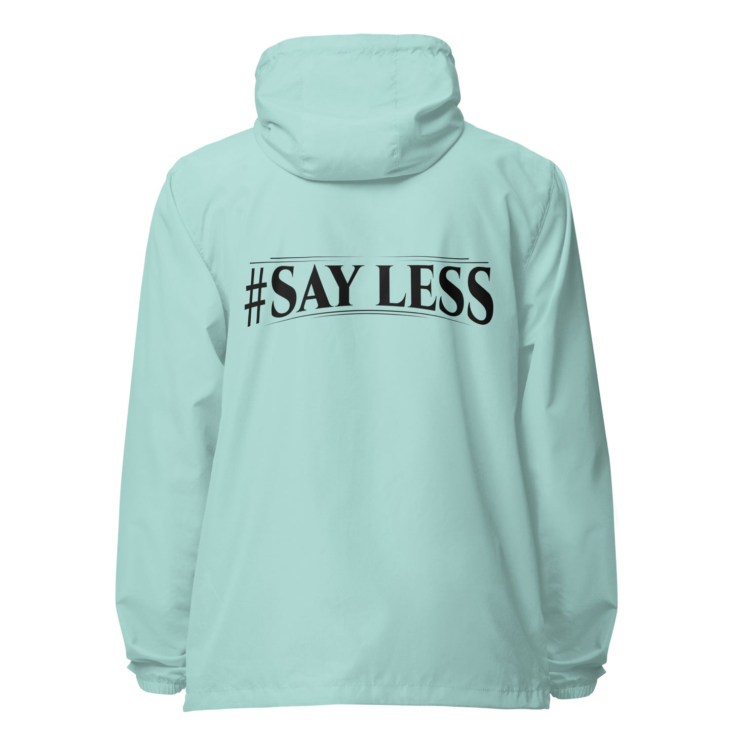 Sayless Signature lightweight zip up windbreaker