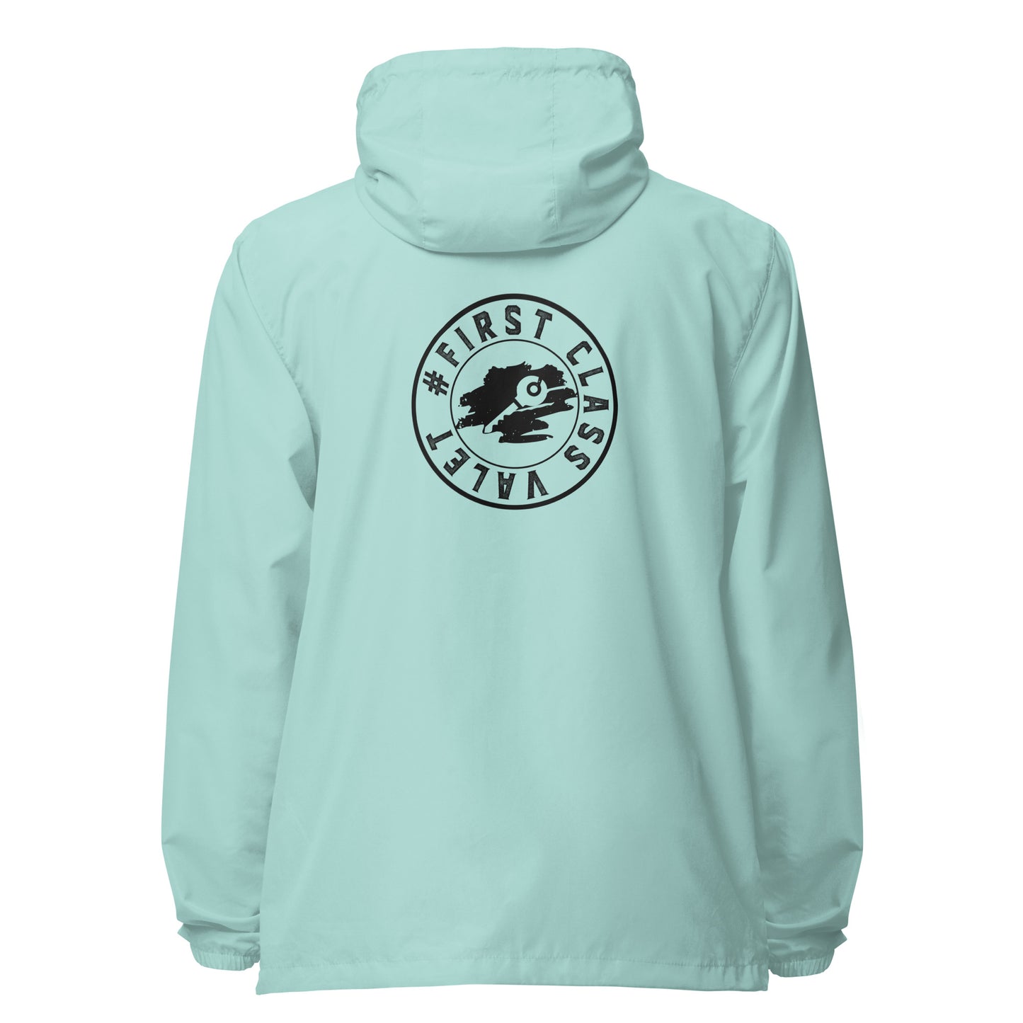 First Class Valet Signature lightweight zip up windbreaker
