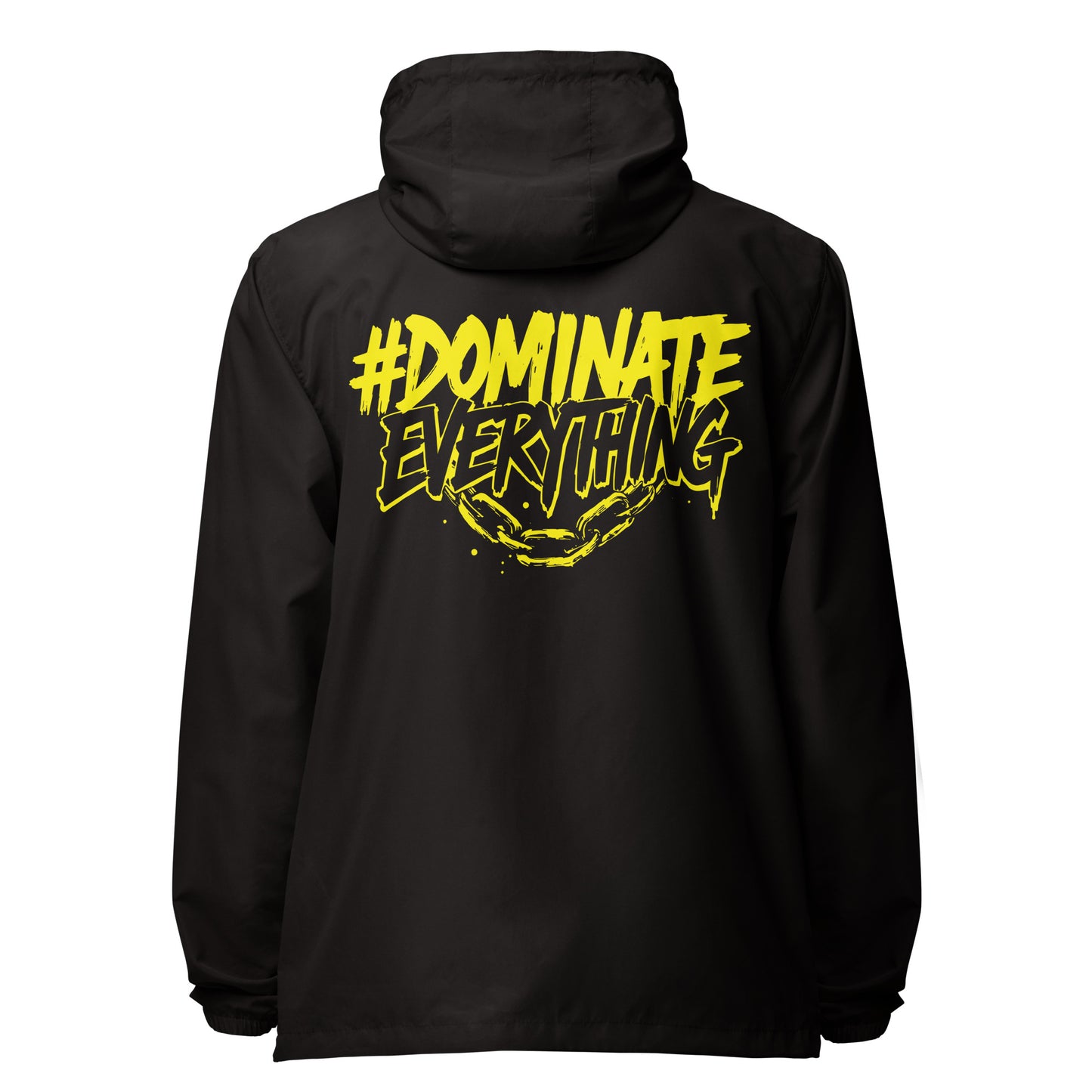 Dominate Everything lightweight zip up windbreaker