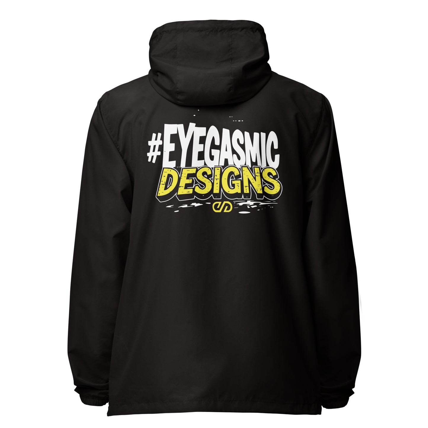 Eyegasmic Designs lightweight zip up windbreaker