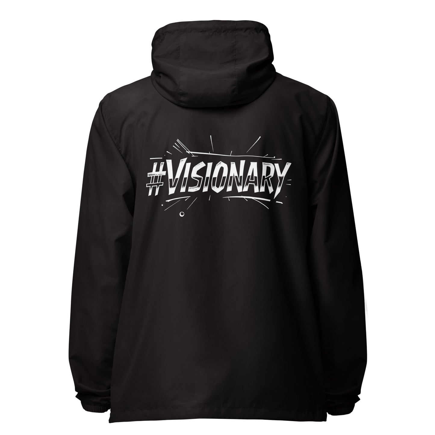 Visionary lightweight zip up windbreaker