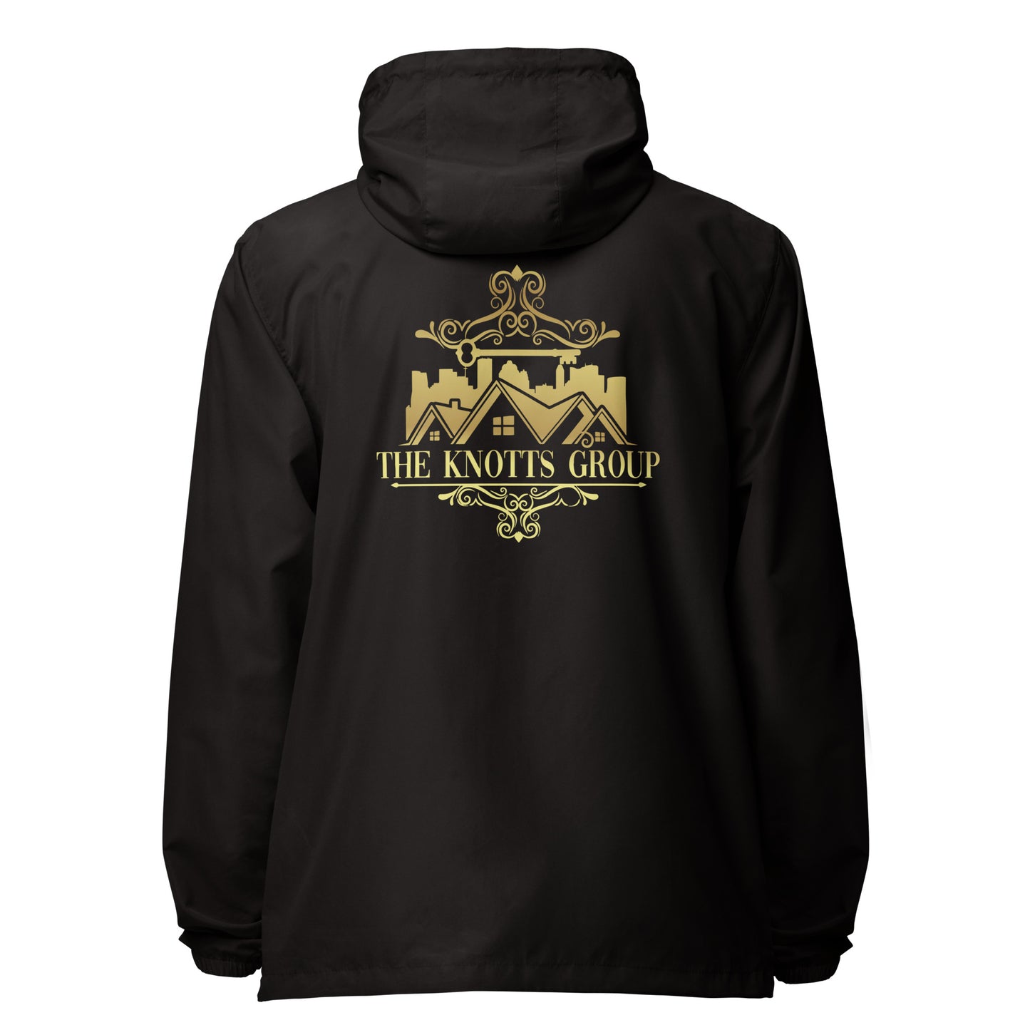 Knotts Group Signature lightweight zip up windbreaker