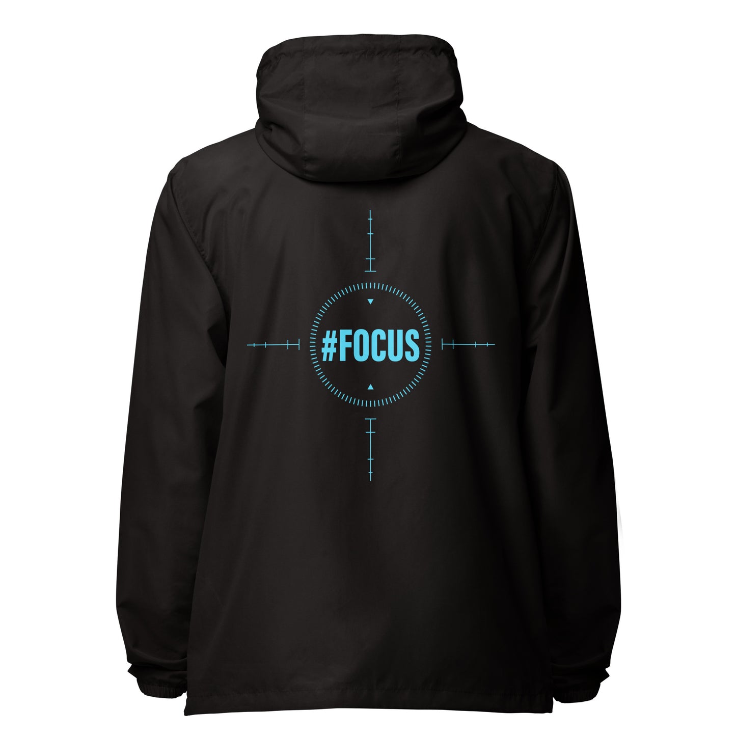Focus lightweight zip up windbreaker