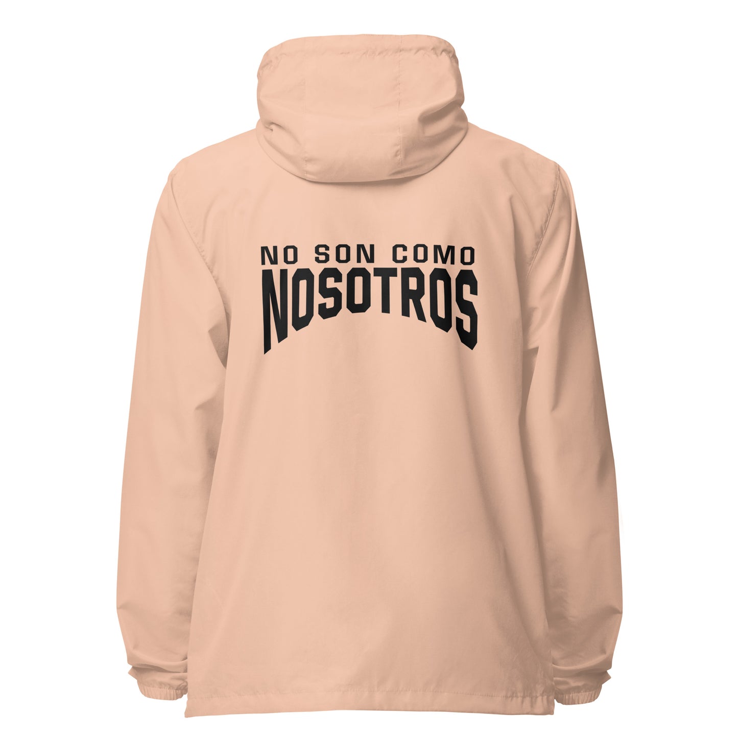 Non Son Como Nosotros Unisex lightweight zip up windbreaker