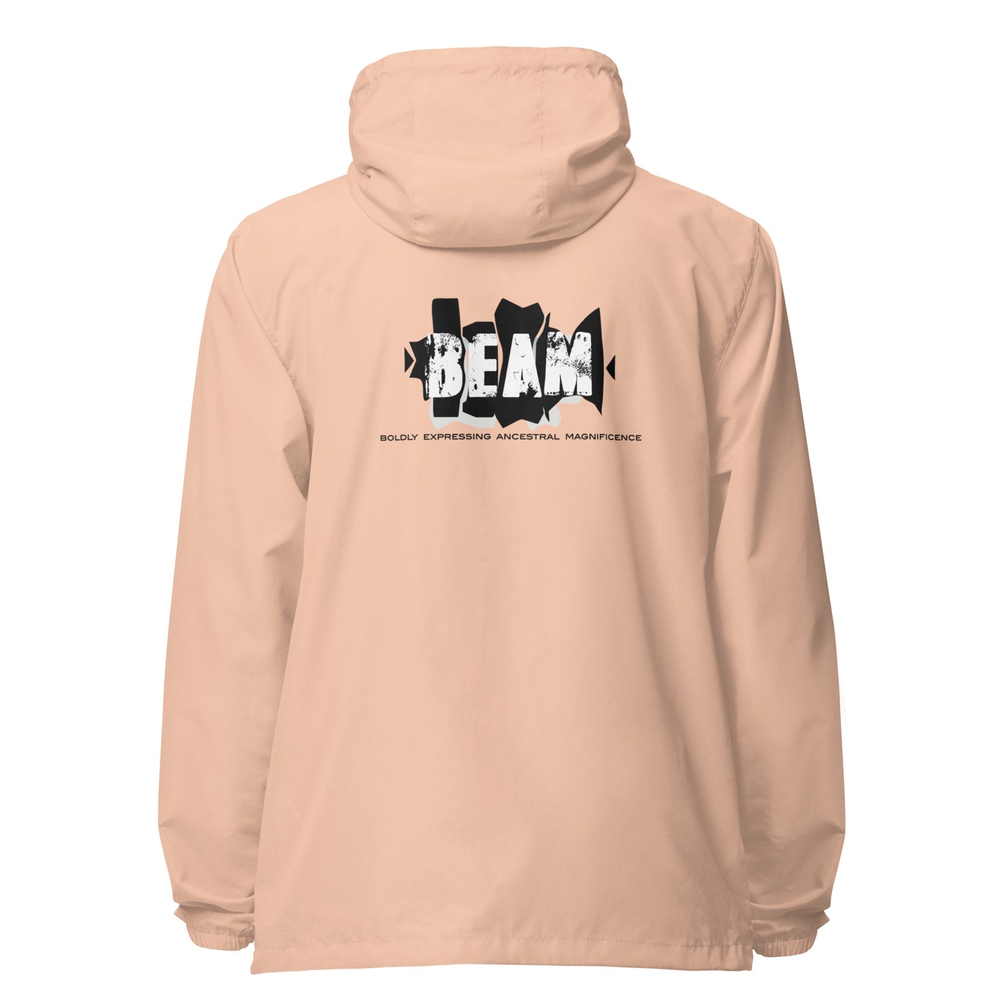 Beam lightweight zip up windbreaker