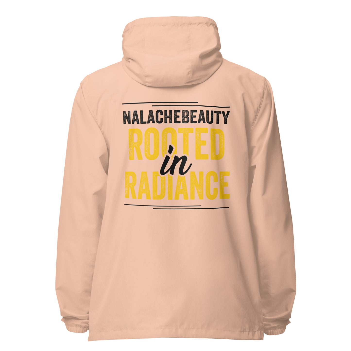 Nalache Beauty Radiance lightweight zip up windbreaker