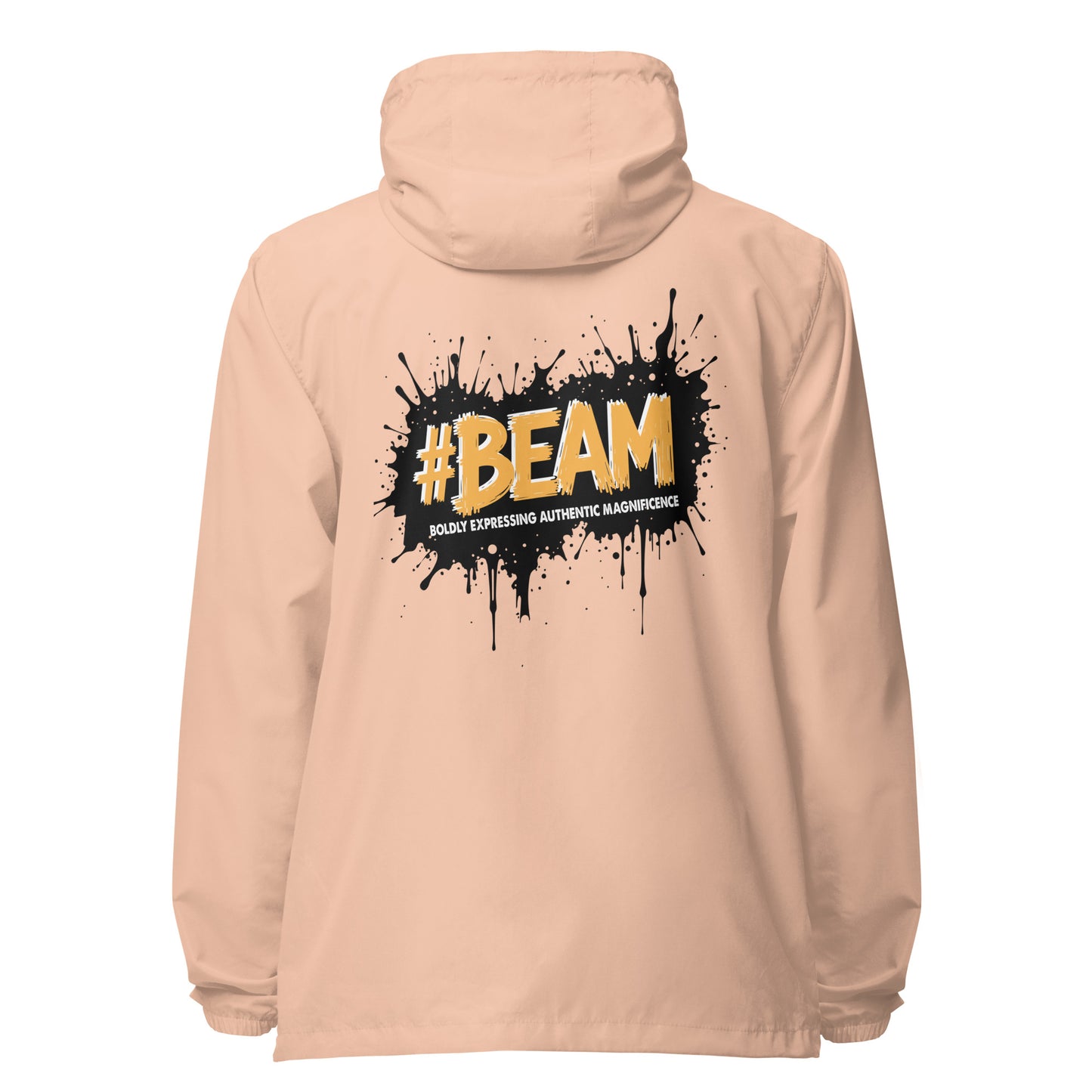 Beam Signature lightweight zip up windbreaker