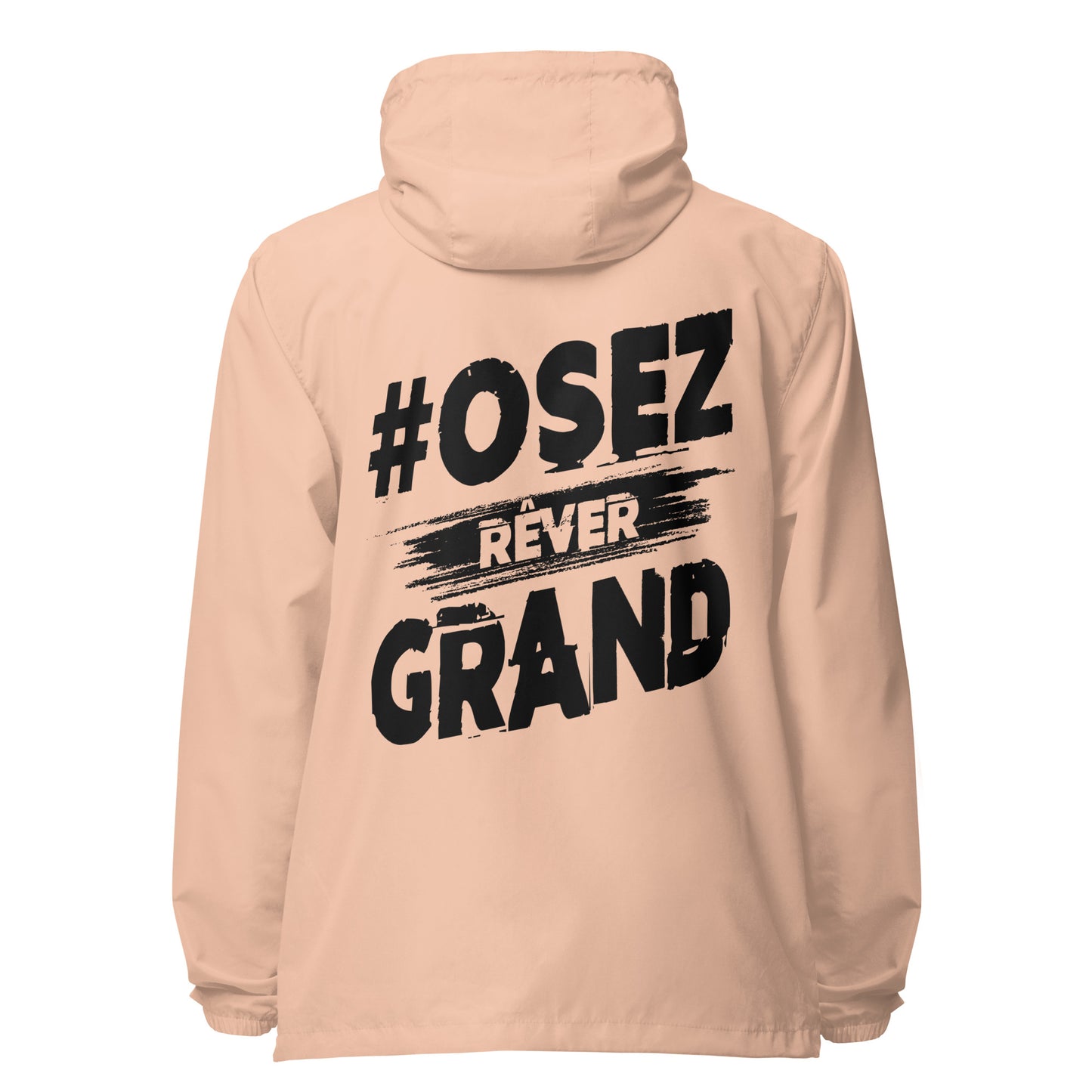 Osez Rever Grand Signature lightweight zip up windbreaker