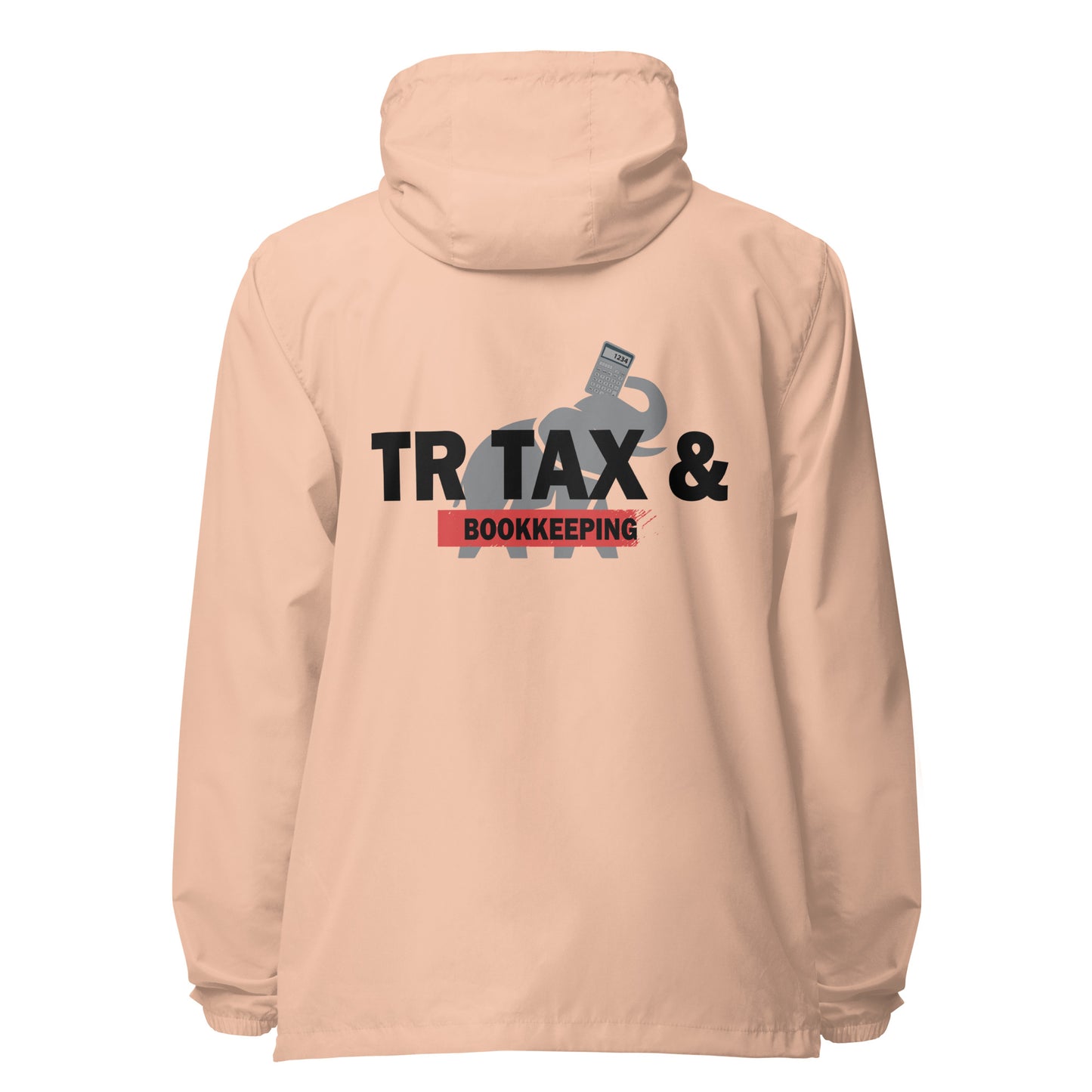 Tr Tax & Book keeping Signature lightweight zip up windbreaker