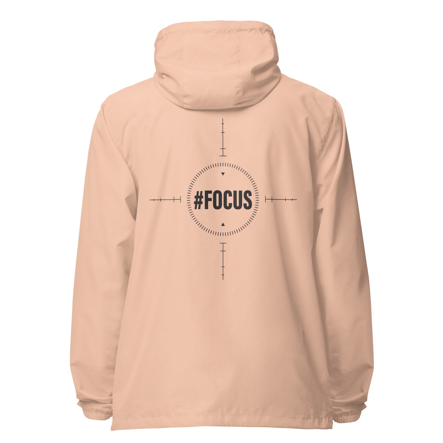 Focus Signature lightweight zip up windbreaker