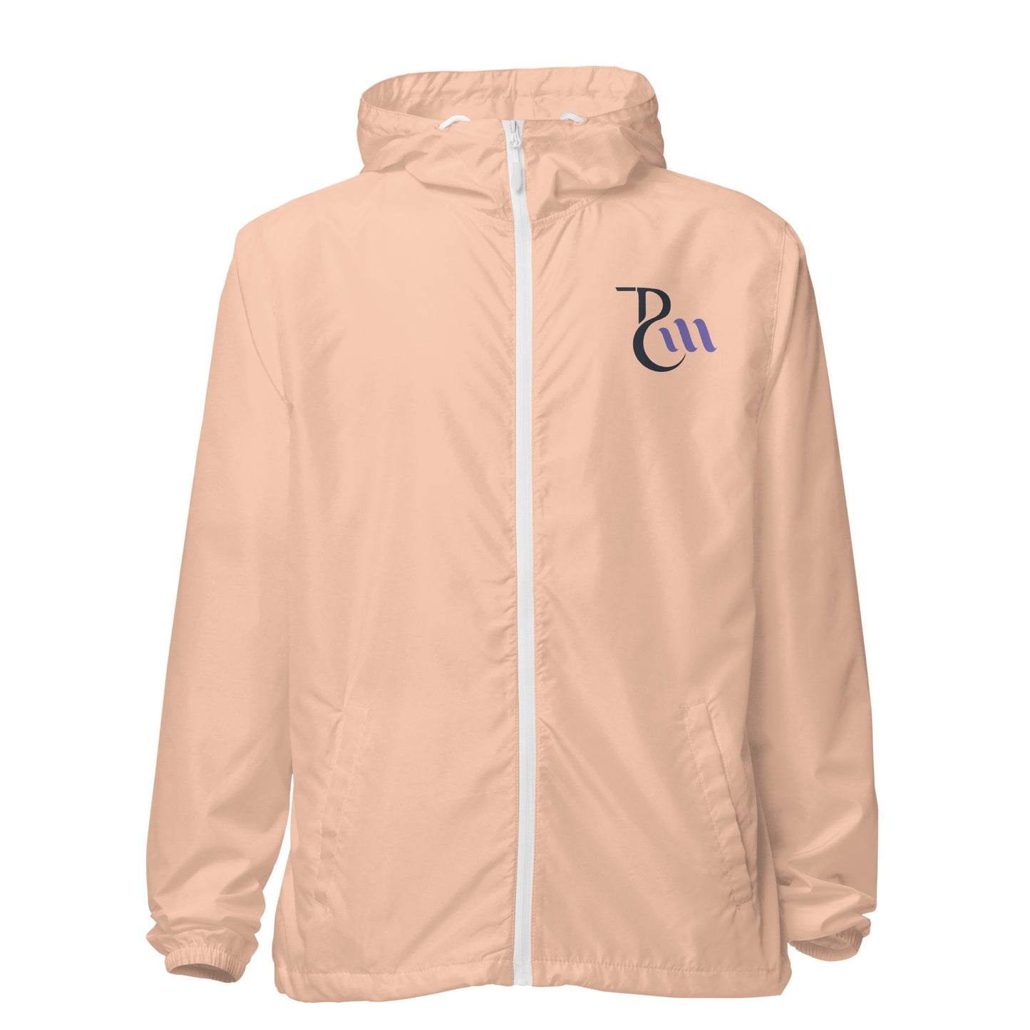 Beam Brazil Unisex lightweight zip up windbreaker