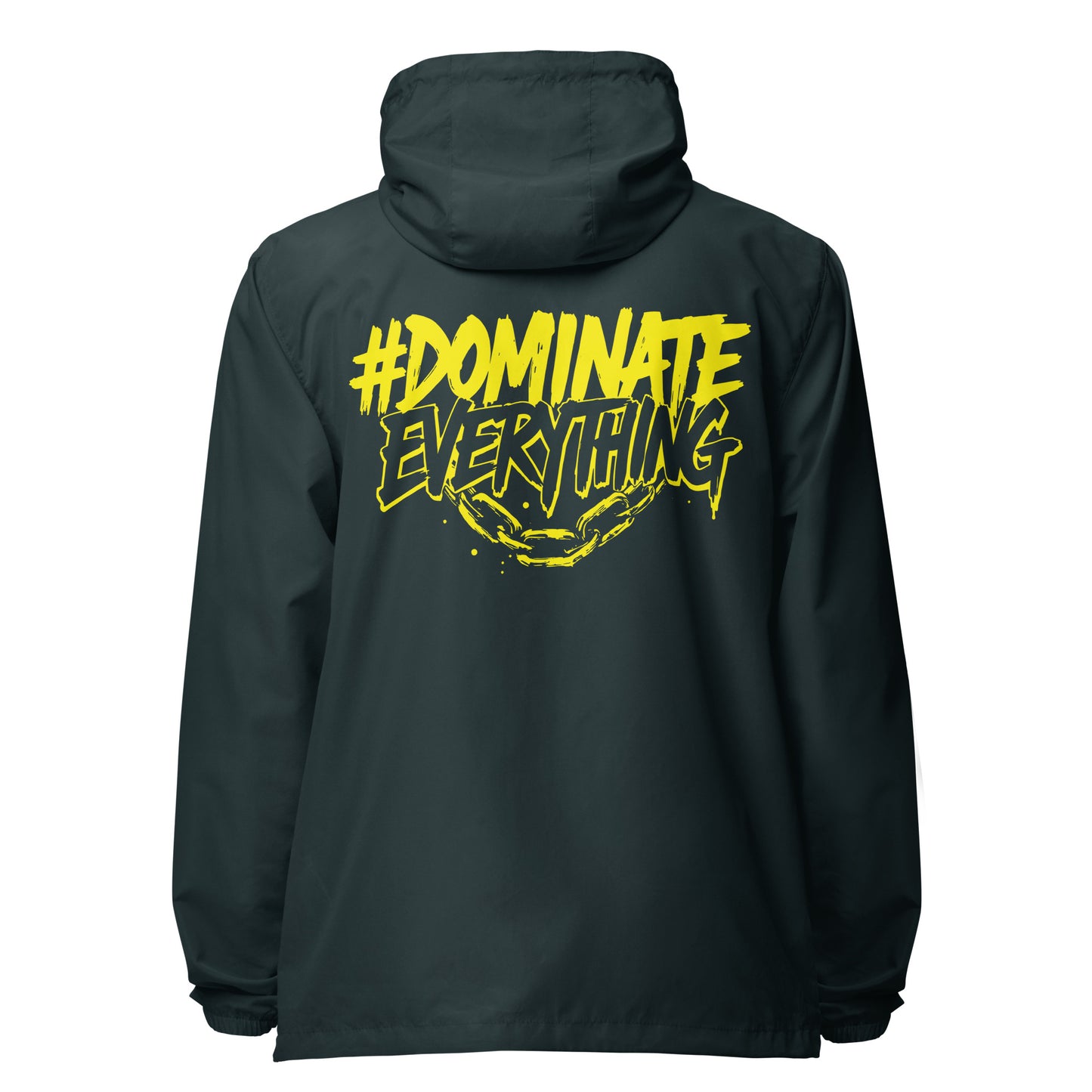 Dominate Everything lightweight zip up windbreaker