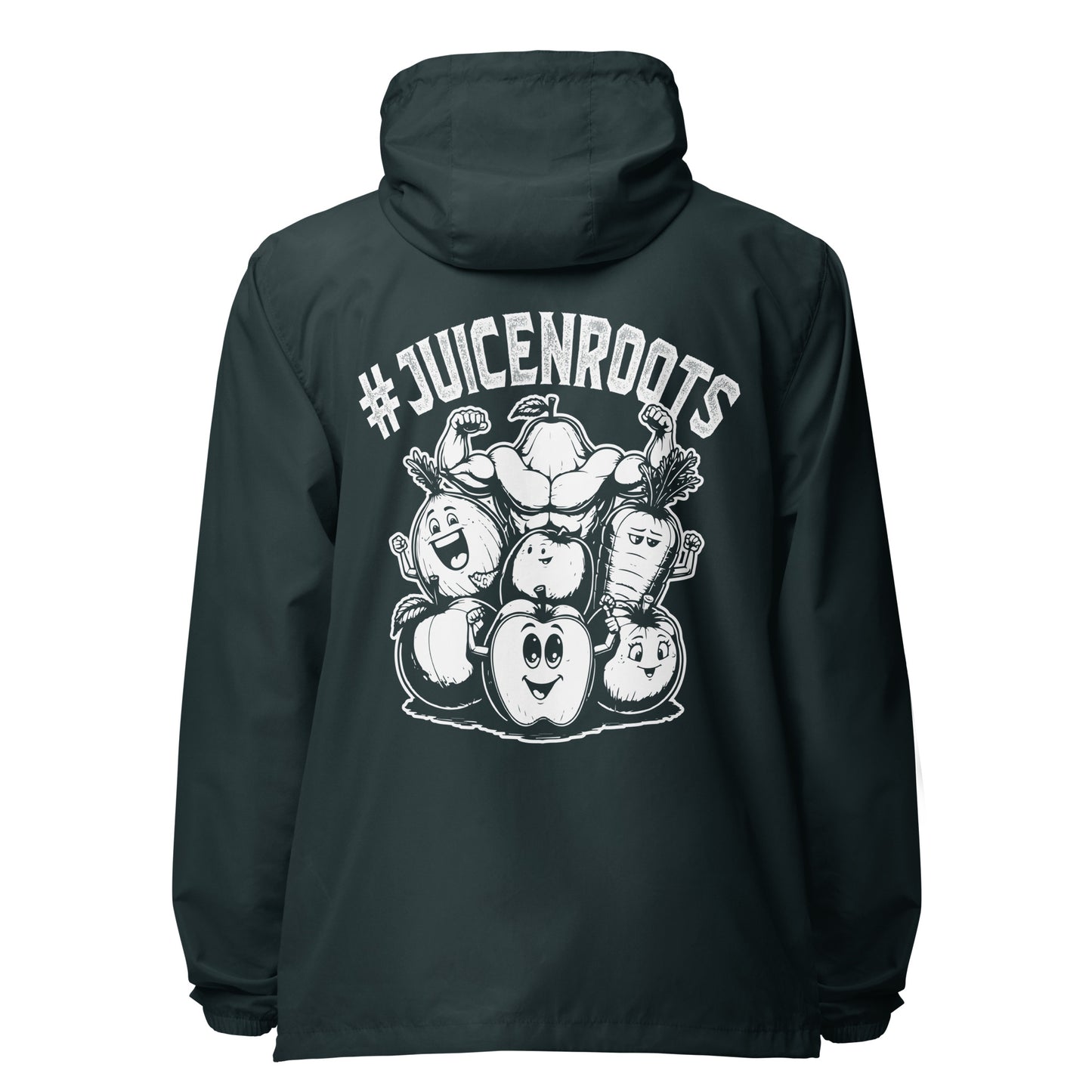 Juicen Roots lightweight zip up windbreaker