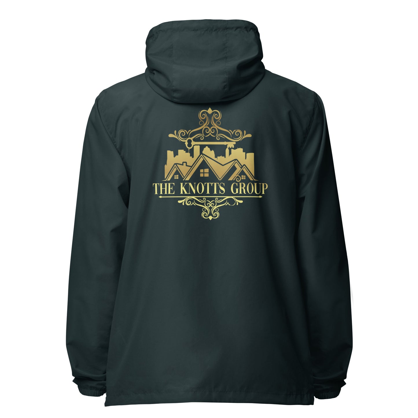 Knotts Group Signature lightweight zip up windbreaker