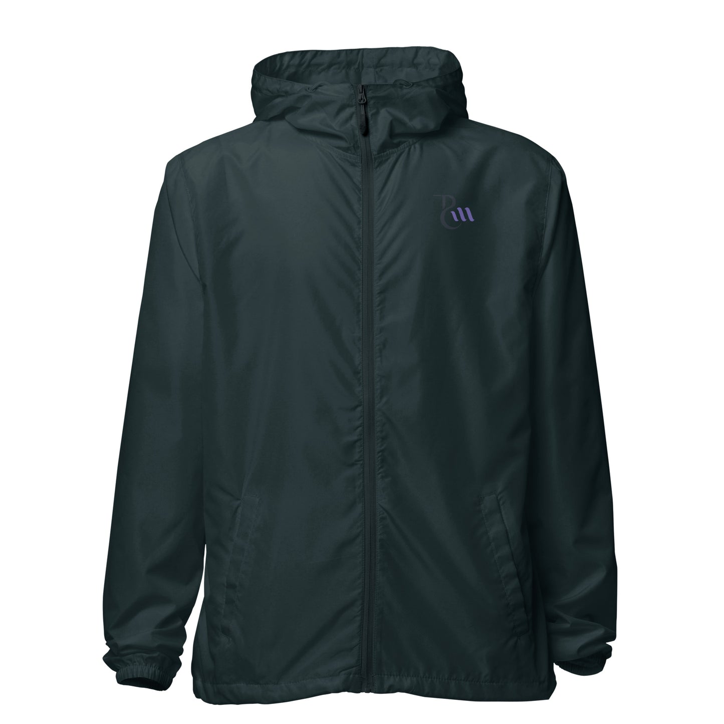 Afro Play Model lightweight zip up windbreaker