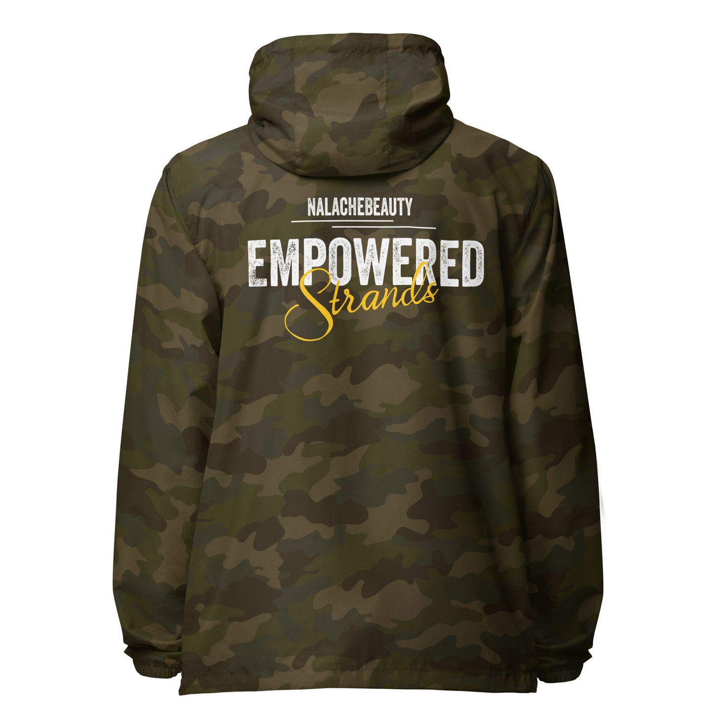 Nalache Beauty Signature lightweight zip up windbreaker
