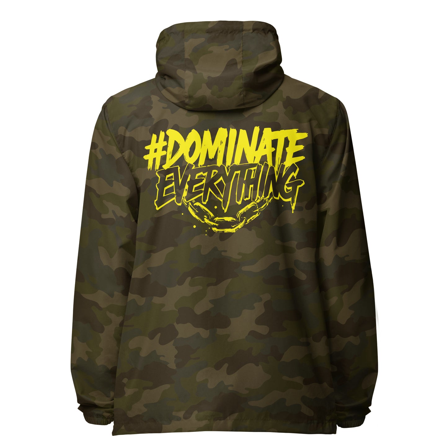 Dominate Everything lightweight zip up windbreaker