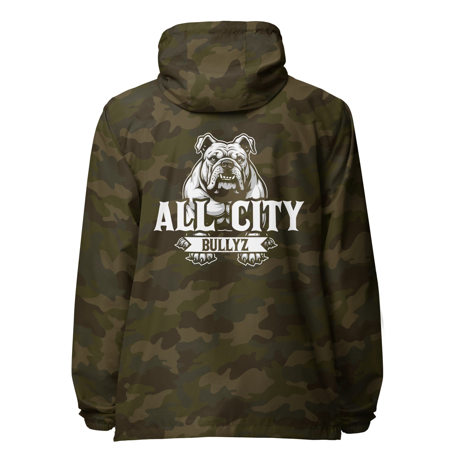 All City Bullzy lightweight zip up windbreaker